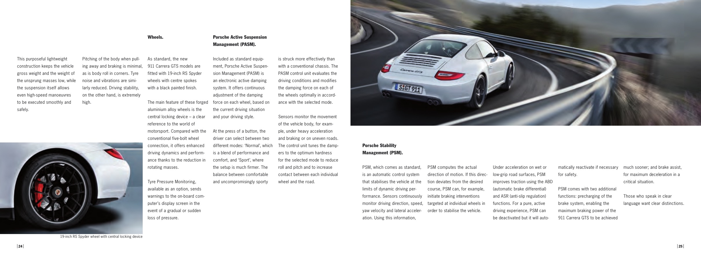2011 Porsche 911 GTS Brochure Page 4